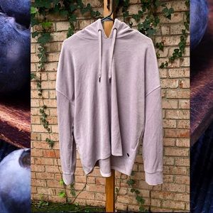 DKNY Sport Velour Lavender Hoodie